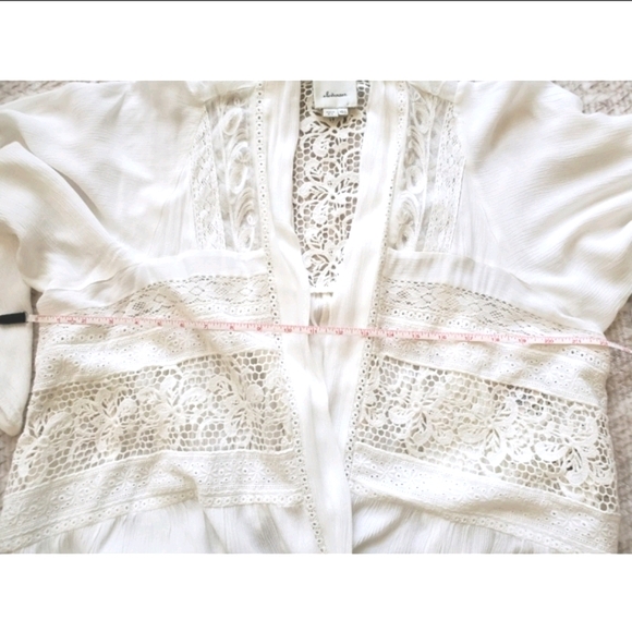 Anthropologie Crochet Lace Cardigan - Picture 7 of 12